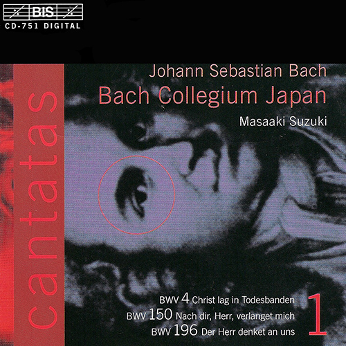 BACH, J.S.: Cantatas, Vol.  1 (Suzuki) - BWV 4, 150, 196