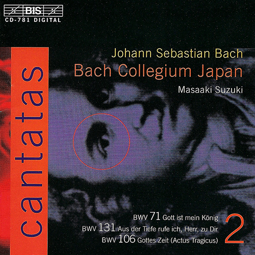 BACH, J.S.: Cantatas, Vol.  2 (Suzuki) - BWV 71, 106, 131
