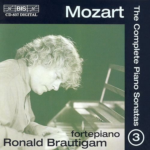 MOZART, W.A.: Piano Solo Music (Complete), Vol.  3 (Brautigam) - Piano Sonatas Nos. 7, 8, 9