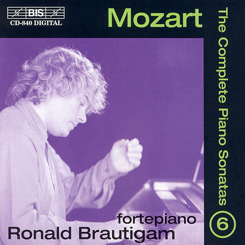 MOZART, W.A.: Piano Solo Music (Complete), Vol.  6 (Brautigam) - Piano Sonatas Nos. 15, 16, 17, 18