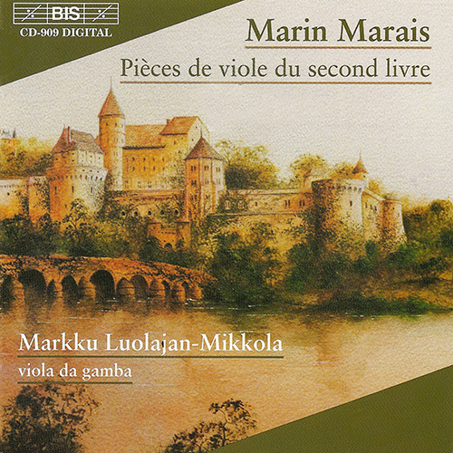 MARAIS: Pieces de viole du second livre