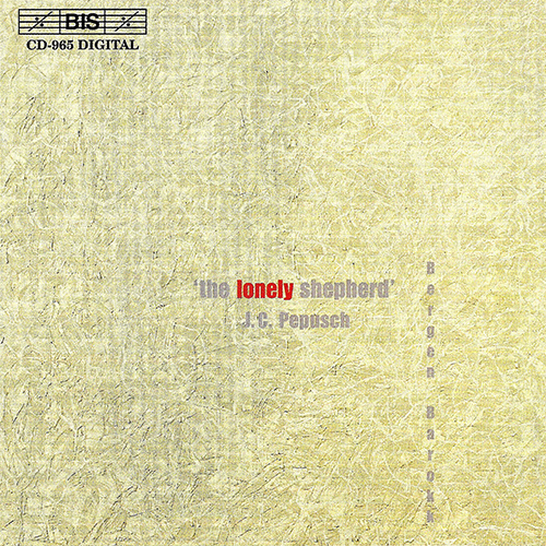 PEPUSCH: English Cantatas