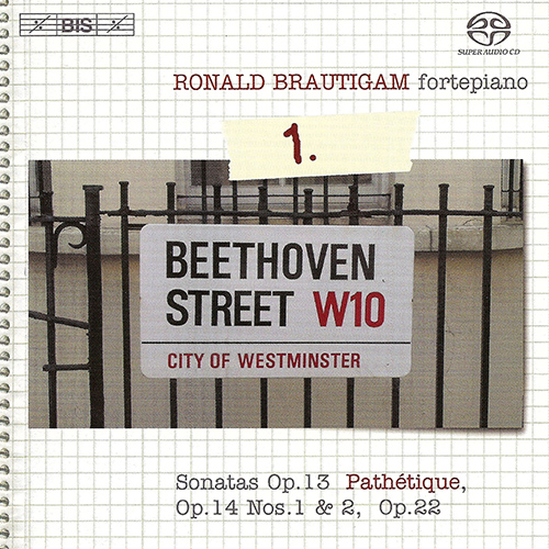 BEETHOVEN, L. van: Piano Works (Complete), Vol.  1 (Brautigam) - Sonatas Nos. 8-11