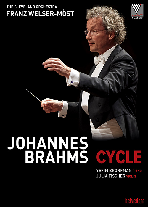 BRAHMS, J.: Symphonies / Piano Concertos (Cycle) (Bronfman, J. Fischer, Cleveland Orchestra, Welser-Möst) (3-Blu-ray Disc Box Set)