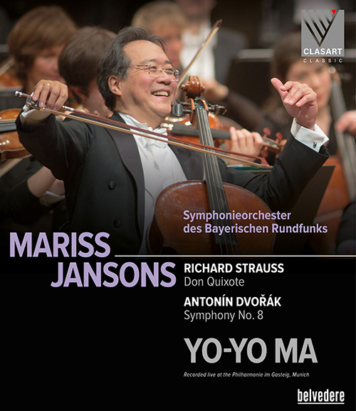 STRAUSS, R.: Don Quixote / DVOŘÁK, A.: Symphony No. 8 / Carnival (Yo-Yo Ma, Bavarian Radio Symphony, Jansons) (Blu-ray, HD)