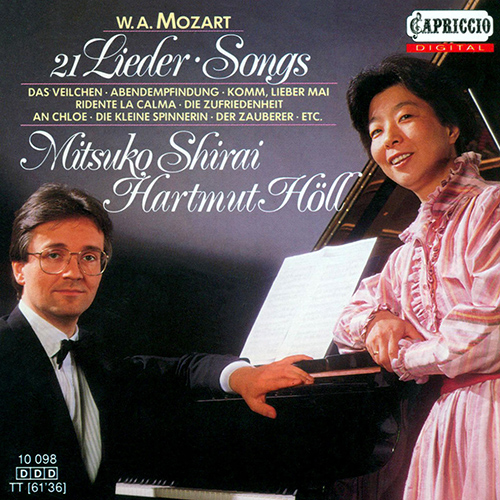 MOZART, W.A.: Lieder - K. 307, 308, 349, 351, 390, 391, 468, 472, 473, 476, 518, 519, 520, 523, 531, 524, 530, 596, 597 (Shirai, Holl)