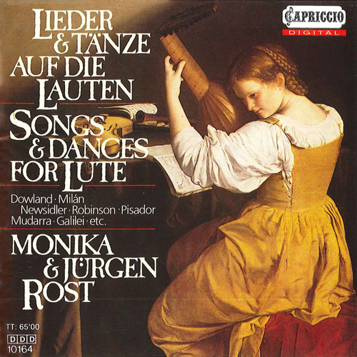 Lute Recital: Rost, Monika - NEUSIDLER, H. / GERLE, H. / DENSS, A. / ROBINSON, T. / DOWLAND, J. (Songs and Dances for Lute)