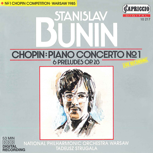 11TH INTERNATIONAL FRYDERYK CHOPIN PIANO COMPETITION - Bunin (1985)