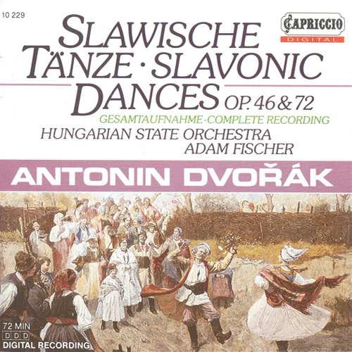 DVORAK, A.: Slavonic Dances (Hungrian State Orchestra, A. Fischer)