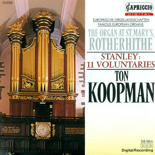 STANLEY, J.: Organ Voluntaries, Opp. 5-7 (Koopman)