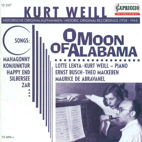 WEILL, K.: Songs (Lenya, Weill) (1928-1944)