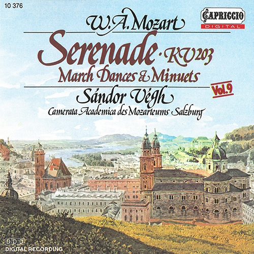 MOZART, W.A.: Serenade No. 4, K. 203 / Contredances / Minuets / German Dances (Camerata Salzburg, Vegh)
