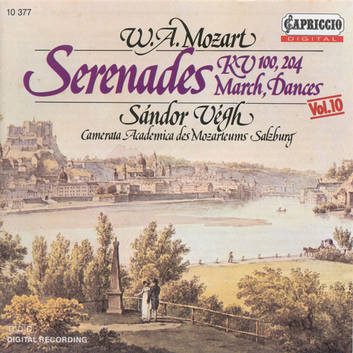 MOZART, W.A.: Serenades, K. 100 and 204 / Contredanses / Marches (Camerata Salzburg, Vegh)