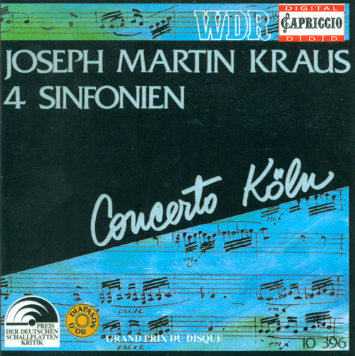 KRAUS, J.M.: Symphonies in C Minor / E-Flat Major / C Major / D Major (Concerto Koln)