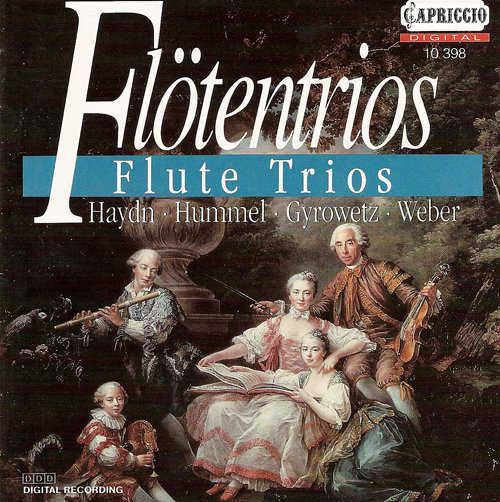 Flute Trios - HUMMEL, J.N. / HAYDN, J. / GYROWETZ, A. / WEBER, C. M. von (Haupt, Teutsch, Zenziper)