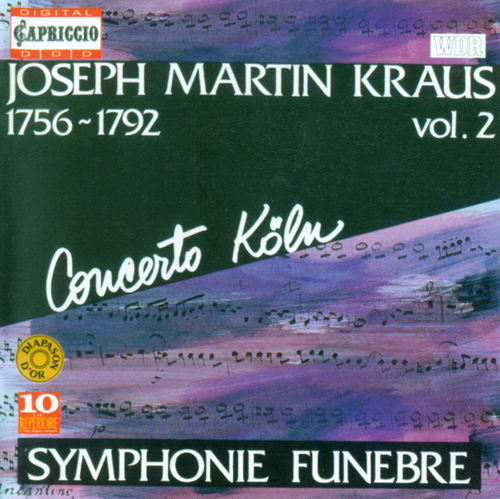KRAUS, J.M.: Symphonies, Vol. 2 (Concerto Koln)