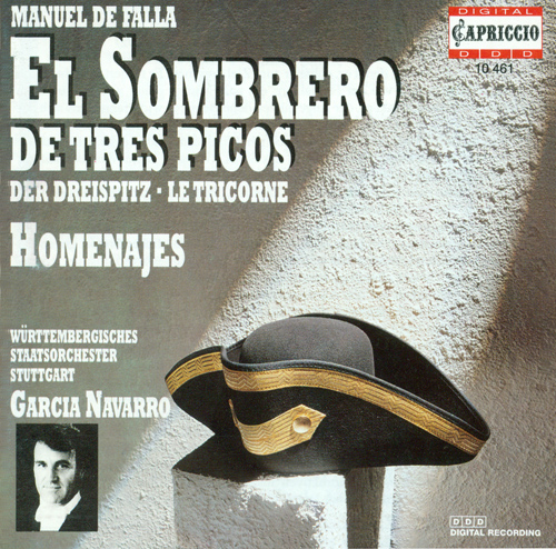 FALLA, M.: 3-Cornered Hat (The) / Homenajes / Danza (Loa, Wurttemberg State Orchestra, García Navarro)
