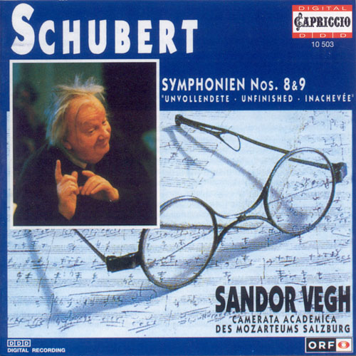 SCHUBERT, F.: Symphonies Nos. 8 and 9 (Camerata Salzburg, Vegh)