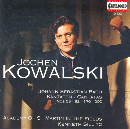 BACH, J.S.: Cantatas - BWV 53, 82, 170, 200 (Kowalski, Academy of St. Martin in the Fields, Sillito)