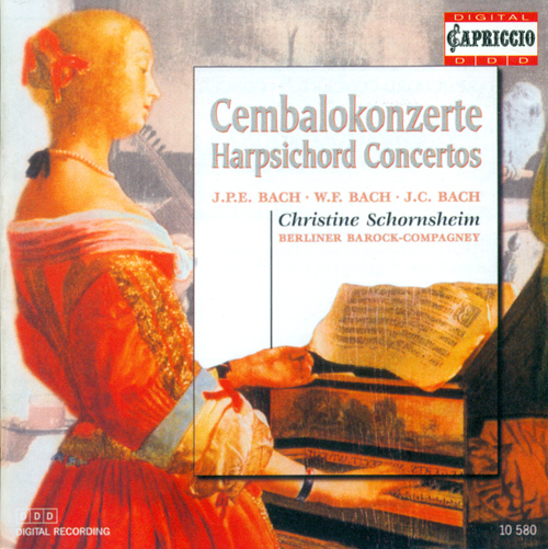 BACH, C.P.E.: Keyboard Concerto, Wq. 14 / BACH, W.F.: Harpsichord Concerto, Fk. 41 / BACH, J.C.: Harpsichord Concerto, W. C73 (Schornsheim)