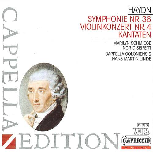 HAYDN, J.: Symphony No. 36 / Violin Concerto, Hob.VIIa:4 / Miseri noi (Seifert, Schmiege, Cappella Coloniensis, Linde)