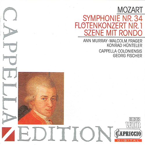 MOZART, W.A.: Ch'io mi scordi di te / Flute Concerto No. 1 / Symphony No. 34 (Murray, Hunteler, G. Fischer)