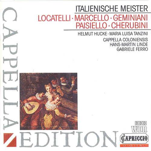 Orchestral Music (Italian) - LOCATELLI, P.A. / MARCELLO, A. / GEMINIANI, F. / PAISIELLO, G. / CHERUBINI, L. (Cappella Coloniensis, Ferro)