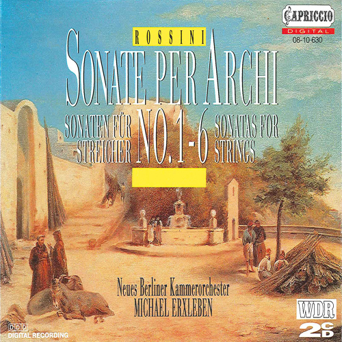 ROSSINI, G.: Sonatas for Strings Nos. 1-6 (New Berlin Chamber Orchestra, Erxleben)