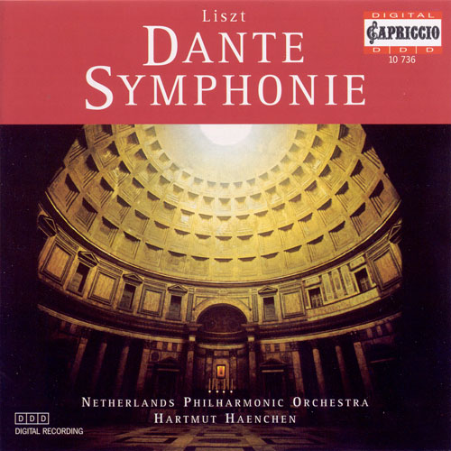 LISZT, F.: Dante Symphony / A la Chapelle Sixtine (Netherlands Philharmonic, Haenchen)