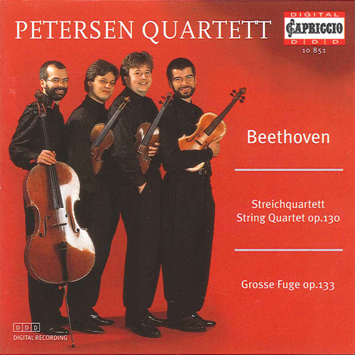BEETHOVEN, L. van: String Quartet No. 13, Op. 130 / Grosse Fuge, Op. 133 (Petersen Quartet)