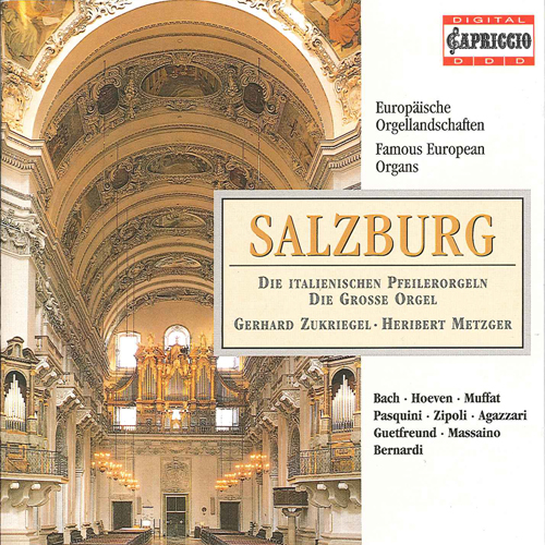 Organ Music - BACH, J.S. / HOEVEN, C. van der / AGAZZARI, A. / MASSAINO, T. / BERNARDI, S. (Great European Organs) (Metzger, Zukriegel)