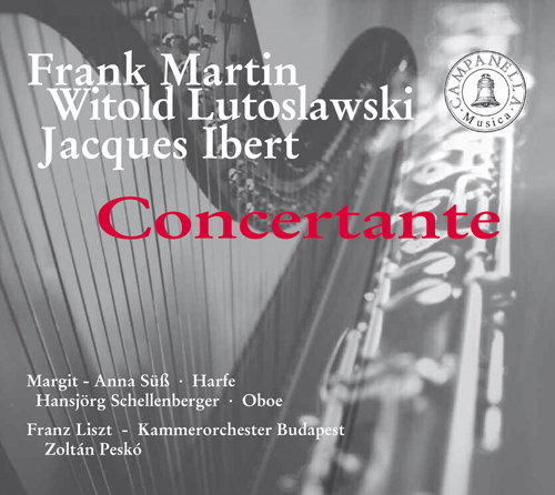 MARTIN, F.: 3 Danses / LUTOSLAWSKI, W.: Double Concerto for Oboe and Harp / IBERT, J.: Symphonie concertante (Pesko)