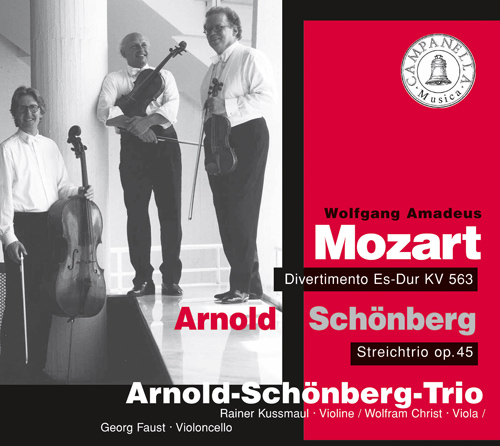 MOZART, W.A.: Divertimento, K. 563 / SCHOENBERG, A.: String Trio, Op. 45 (Schoenberg Trio)