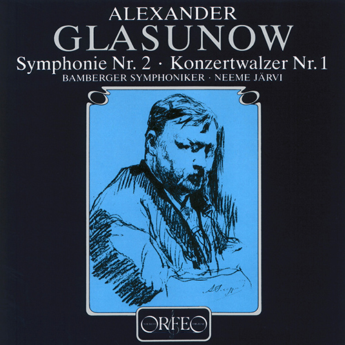 GLAZUNOV, A.K.: Symphony No. 2 / Concert Waltz No. 1 (Bamberg Symphony, N. Järvi)