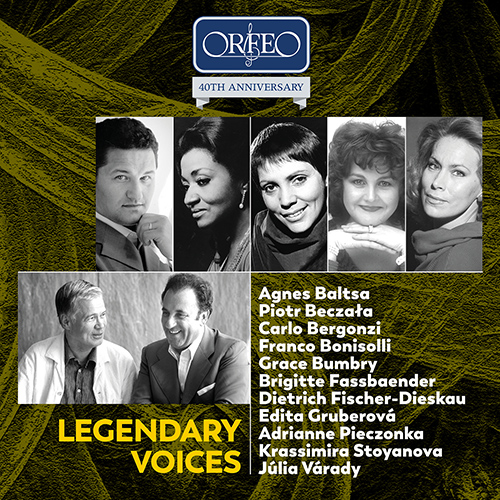 Orfeo 40th Anniversary Edition - Legendary Voices (Baltsa, Bergonzi, Fischer-Dieskau, Bonisolli, Bumbry, Fassbaender, Gruberová, Várady, Stoyanova)