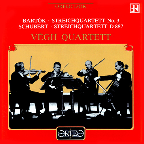 BARTÓK, B.: String Quartet No. 3 / SCHUBERT, F.: String Quartet No. 15, D. 887 (Végh Quartet)