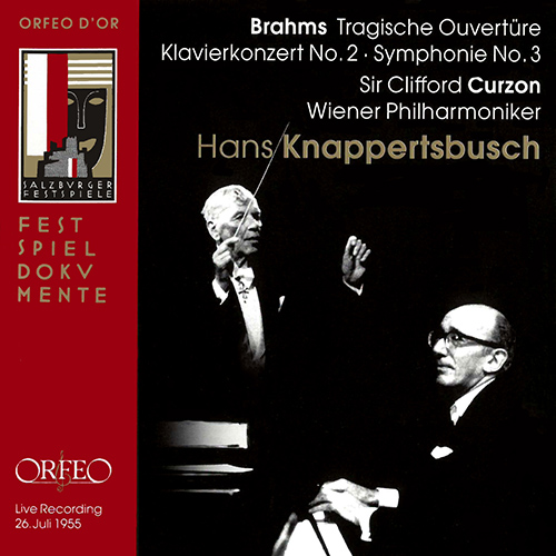 BRAHMS, J.: Tragic Overture / Piano Concerto No. 2 / Symphony No. 3 (Curzon, Vienna Philharmonic, Knappertsbusch) (1955)