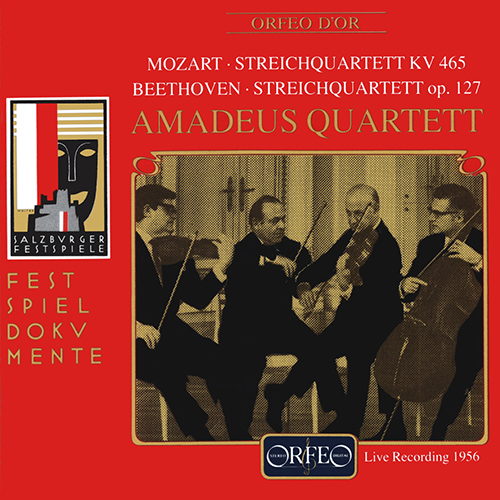MOZART, W.A.: String Quartet No. 19, 
