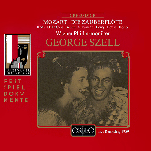 MOZART, W.A.: Zauberflöte (Die) [Opera] (Köth, Della Casa, Sciutti, Vienna State Opera Chorus, Vienna Philharmonic, Szell) (1959)
