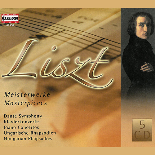 LISZT, F.: Dante Symphony / Hungarian Rhapsodies / Piano Concertos (Jandó, Netherlands Philharmonic, Hungarian State Orchestra, Budapest Symphony)