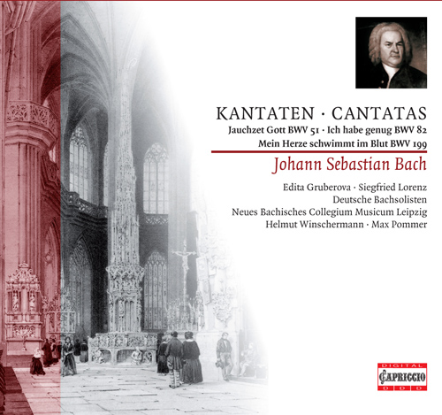 BACH, J.S.: Cantatas - BWV 51, 82, 199  (Pommer)