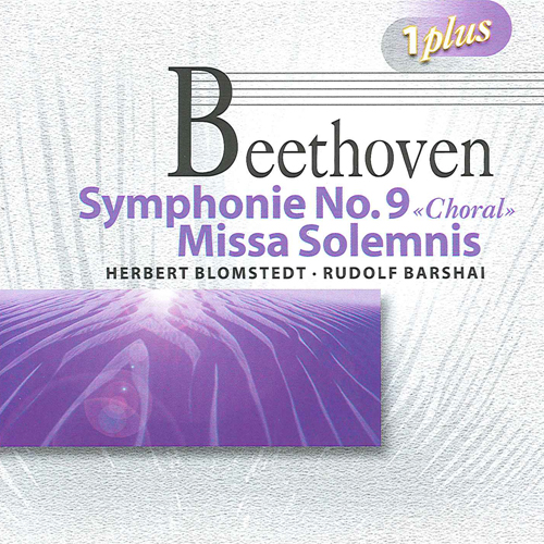 BEETHOVEN, L. van: Symphony No. 9 / Missa Solemnis, Op. 123 (Blomstedt, Barshai)