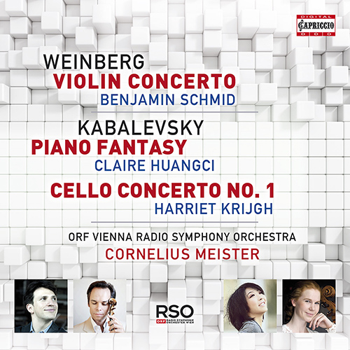 WEINBERG, M.: Violin Concerto / KABALEVSKY, D.: Fantasy / Cello Concerto No. 1 (Schmid, Krijgh, Huangci, ORF Vienna Radio Symphony, Meister)
