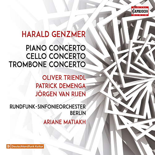 GENZMER, H.: Piano Concerto No. 1 / Cello Concerto / Trombone Concerto (Triendl, Demenga, Rijen, Berlin Radio Symphony, Matiakh)