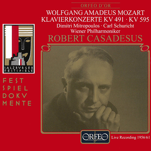 MOZART, W.A.: Piano Concertos Nos. 24 and 27 (Casadesus, Vienna Philharmonic, Mitropoulos, Schuricht) (1956-1961)