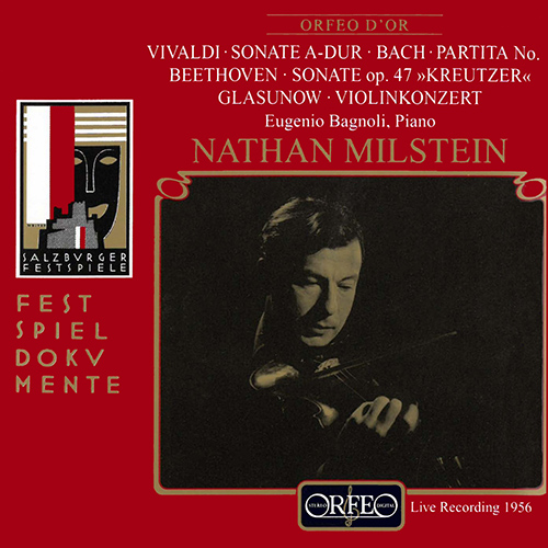 Violin and Piano Recital: Milstein, Nathan / Bagnoli, Eugenio - VIVALDI, A. / BACH, J.S. / BEETHOVEN, L. van (1956)