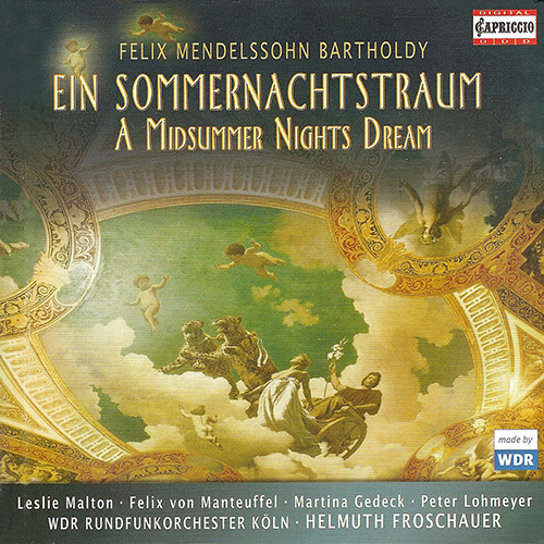 MENDELSSOHN, Felix: Midsummer Night's Dream (A) [Incidental Music]