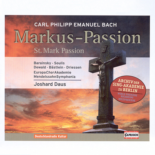 BACH, C.P.E.: St. Mark Passion (Daus)