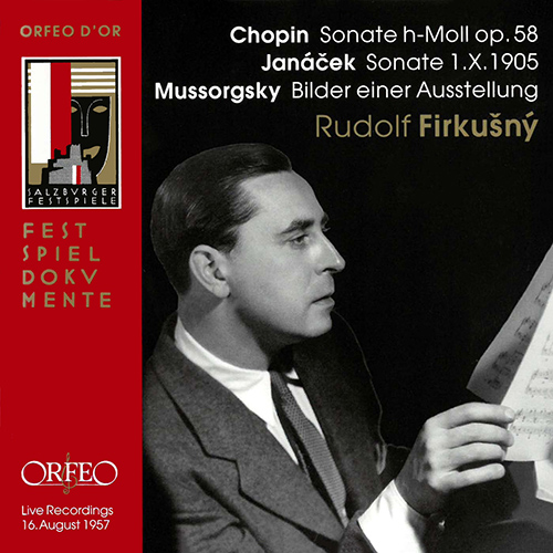 Piano Recital: Firkušný, Rudolf - CHOPIN, F. / JANÁČEK, L. / MUSSORGSKY, M.P. (1957)