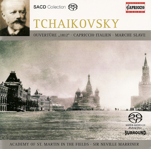 TCHAIKOVSKY, P.I.: Francesca da Rimini / 1812 Festival Overture / Capriccio Italien / Slavonic March (Academy of St. Martin in the Fields, Marriner)